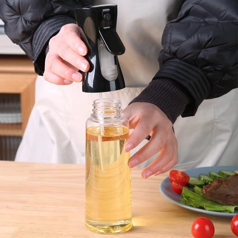 Camping Cooking Container - ขวดสเปรย์น้ำมัน 250 มล. สำหรับทำอาหารในครัว ขวดจ่ายน้ำมันมะกอก สำหรับแคมป์ปิ้ง