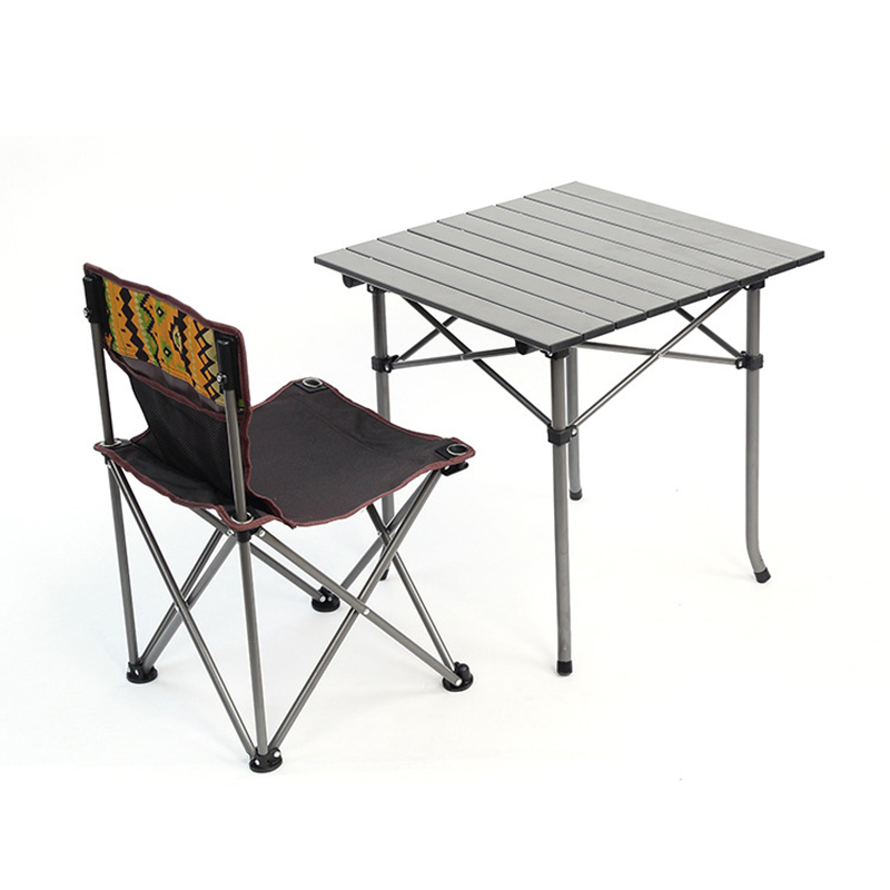 # โต๊ะและเก้าอี้พับได้ 5 ตอน ท - Camping Cooking Dining Set บทวิจารณ์และราคา