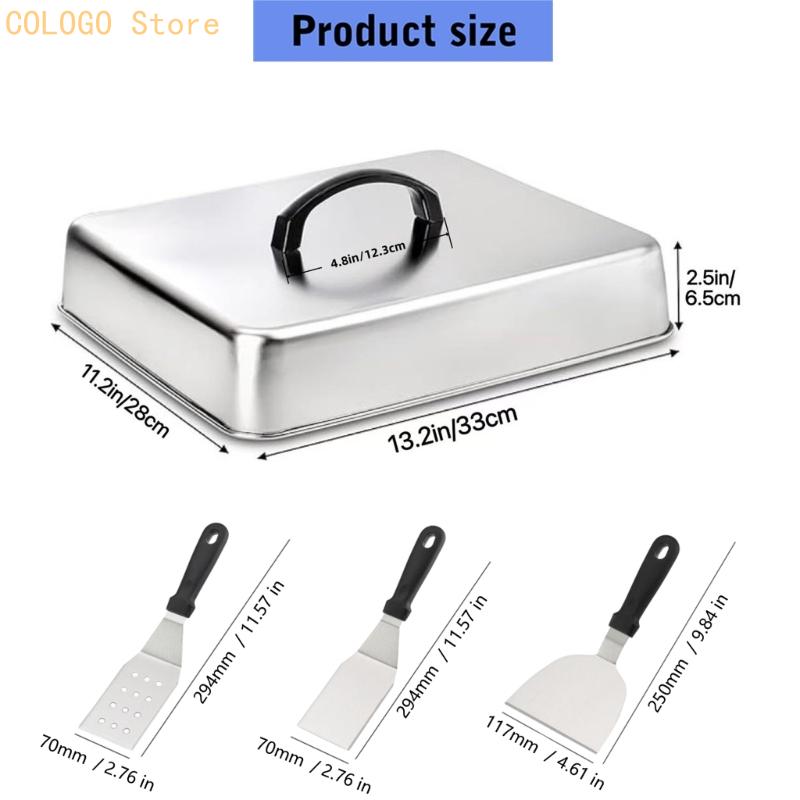 ฝาครอบอาหารทรงสี่เหลี่ยมสำหรับ - Camping Cooking Flat Top บทวิจารณ์และราคา