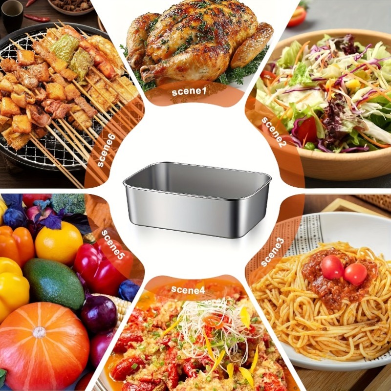 ชุดกล่องใส่อาหารสแตนเลส 5 ชิ้น - Camping Cooking Organizer บทวิจารณ์และราคา