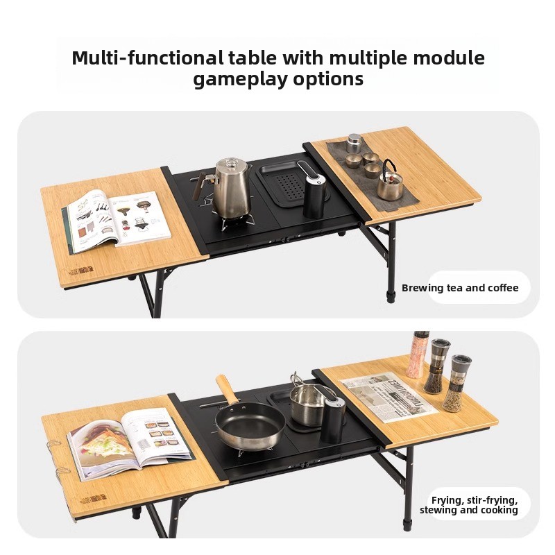 โต๊ะตั้งแคมป์อลูมิเนียม IGT, โ - Camping Cooking Table บทวิจารณ์และราคา