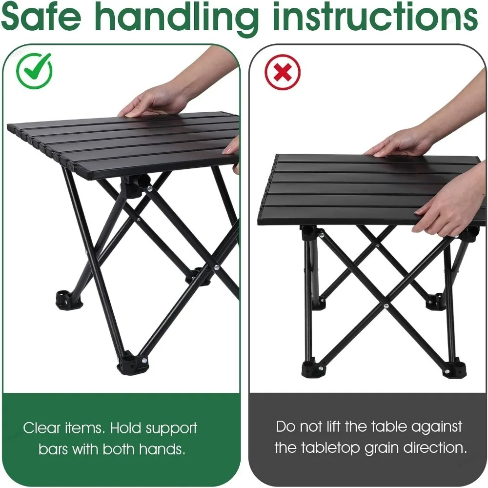 1/2 ชิ้น โต๊ะข้างแคมป์ปิ้ง พับ - Camping Cooking Table บทวิจารณ์และราคา
