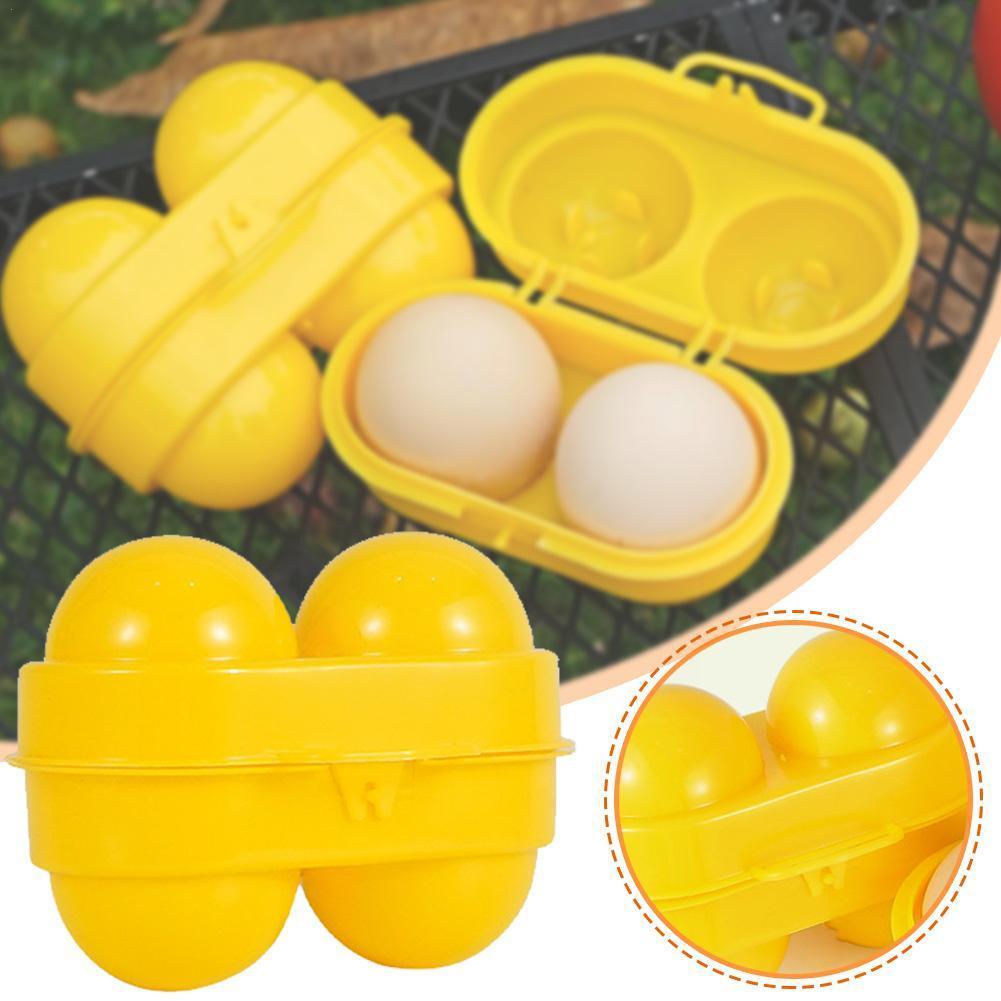 กล่องเก็บไข่แบบ2ช่องกล่องใส่ไข - Camping Cooking Container บทวิจารณ์และราคา