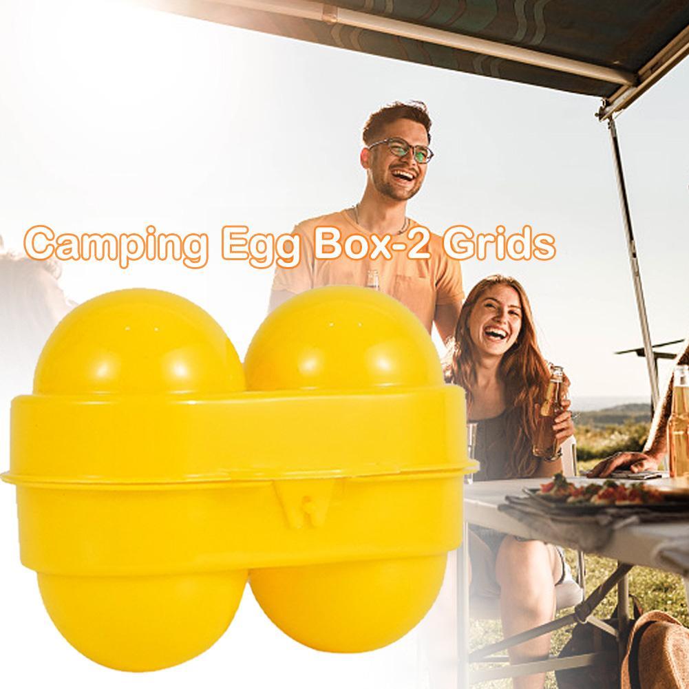 กล่องเก็บไข่แบบ2ช่องกล่องใส่ไข - Camping Cooking Container บทวิจารณ์และราคา